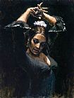 Flamenco Dancer Canvas Paintings - duende